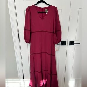 Taylor long sleeve maxi dress.